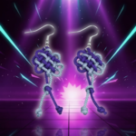 Boucles d'oreilles Huntrix KPop Demon Hunters - K-Pop France