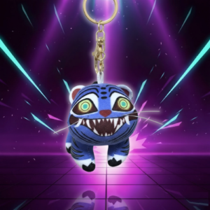 Porte-clé en Peluche Demon Hunters Derpy Tiger - K-Pop France