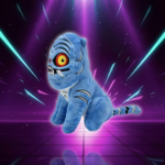 Peluche Coussin Derpy Tiger Demon Hunters - K-Pop France