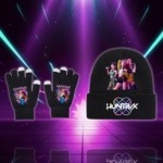Ensemble Bonnet et Gants Huntrix Demon Hunters - K-Pop France