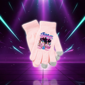 Gants Roses pour Filles KPop Demon Hunters - K-Pop France