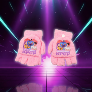 Gants Mi-doigts Kawaii Demon Hunters pour Filles - K-Pop France