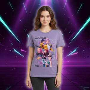 T-shirt Coréen Huntrix Demon Hunters - K-Pop France