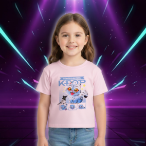 T-shirt Kawaii Derpy Tiger Demon Hunters - K-Pop France