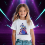 T-shirt KPop Kawaii Derpy Tiger pour Enfant - K-Pop France