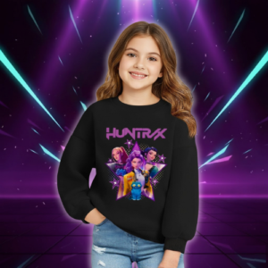 Sweat KPop Huntrix pour Fillettes - K-Pop France