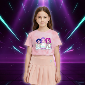 T-shirt Kawaii KPop Huntrix Tie-dye - K-Pop France