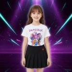 Ensemble KPop Fillette Huntrix Demon Hunters - K-Pop France