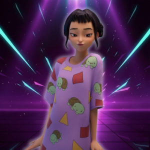 Pyjama Cosplay Zoey Huntrix Demon Hunters - K-Pop France