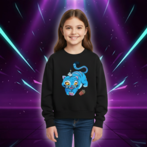 Sweat Enfant KPop Derpy Tiger Demon Hunters - K-Pop France