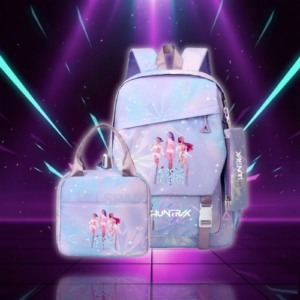 Ensemble Cartable & Sac à Repas KPop Demon Hunters - K-Pop France