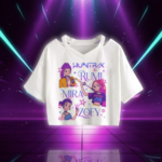 Crop T-shirt KPop Demon Hunters Huntrix - K-Pop France