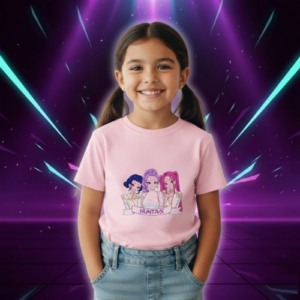 T-shirt KPop Demon Hunters Huntrix Enfant - K-Pop France