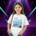 T-shirt KPop Derpy Tiger Demon Hunters pour Enfant - K-Pop France