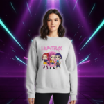 Pull Y2K KPop Huntrix Demon Hunters - K-Pop France