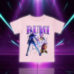 T-shirt Kawaii Rumi Huntrix Demon Hunters - K-Pop France