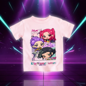 T-shirt Kawaii Animé Huntrix Demon Hunters - K-Pop France