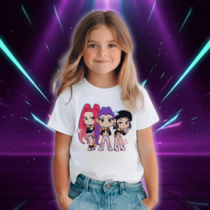 T-shirt Anime KPop Huntrix pour Enfant - K-Pop France