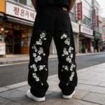 Jean Baggy Cherry Blossom - K-Pop France