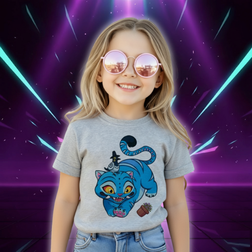 T-shirt KPop Derpy Tiger Demon Hunters Enfant - K-Pop France
