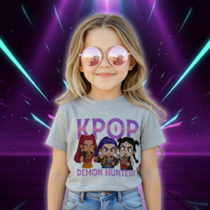 T-shirt KPop Anime Demon Hunters Enfant - K-Pop France
