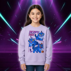 Sweat pour Enfant Derpy Tiger Demon Hunters - K-Pop France