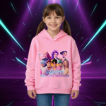 Sweat à Capuche KPop Demon Hunters pour Filles - K-Pop France