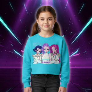 Sweat Crop KPop Huntrix Demon Hunters - K-Pop France