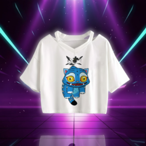 Crop T-shirt KPop Derpy Tiger Chasseur de Démon - K-Pop France