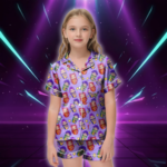 Ensemble Pyjama Imprimé Huntrix Enfant - K-Pop France