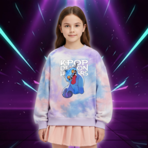 Sweat Kawaii KPop Derpy Tiger Tie-dye - K-Pop France