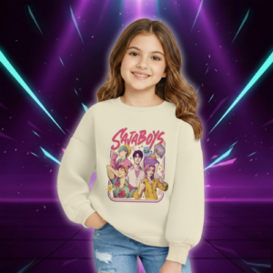 Sweat KPop Blanc Saja Boys pour Enfant - K-Pop France