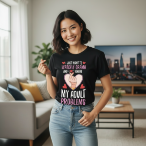 T-Shirt Fan K-Drama - K-Pop France