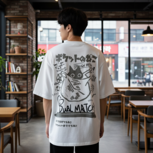 T-shirt Korean Grande Taille Homme - K-Pop France