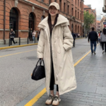 Doudoune Longue Style Coréenne - K-Pop France