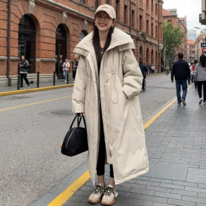 Doudoune Longue Style Coréenne - K-Pop France