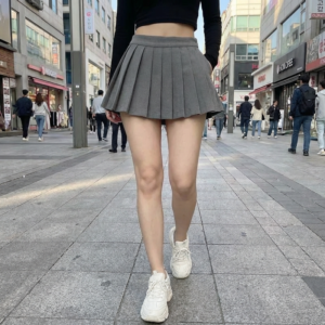 Jupe Korean  Plissée Sexy - K-Pop France