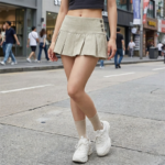 Mini Jupe Coréenne Plissée - K-Pop France