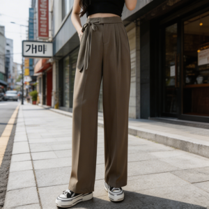 Pantalon Korean Élégant - K-Pop France
