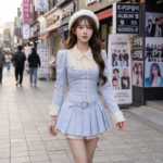 Robe Preppy Coréenne - K-Pop France