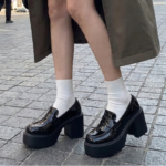 Chaussure coréenne à Talon Carré - K-Pop France