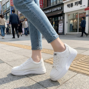 Basket Coréenne en Cuir PU - K-Pop France