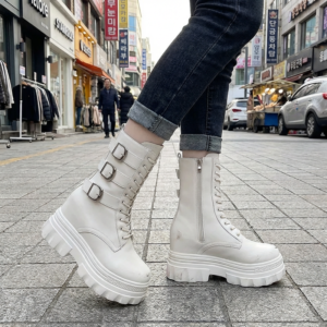 Bottes Coréennes Plateforme - K-Pop France