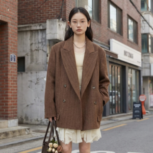 Blazer Coréen Vintage - K-Pop France