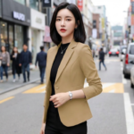 Blazer Coréen Femme Cintré - K-Pop France