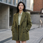 Veste Coréenne en Laine Double Face - K-Pop France