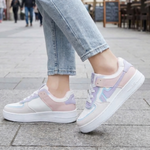 Baskets pastel à plateforme - K-Pop France