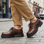 Derbies Homme à Semelle Epaisse - K-Pop France