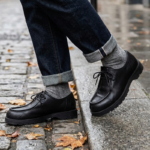 Derby Homme Cuir Noir - K-Pop France