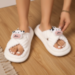 Pantoufles Vache Mignonne - K-Pop France